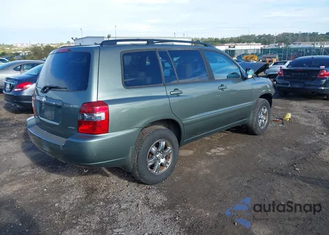 2005 Toyota Highlander V6 из США, поврежденный, VIN JTEEP21A350110497